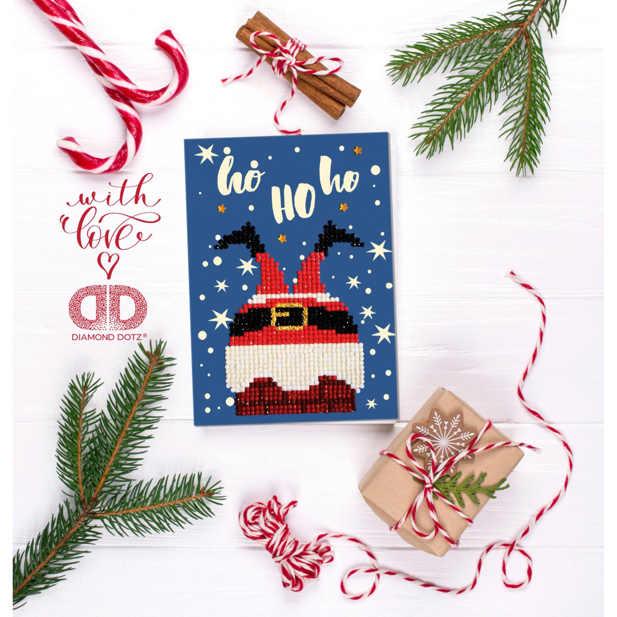 Diamond Dotz® Ho Ho Ho Diamond Painting Kit